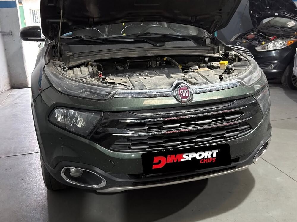 Fiat Toro en el taller de Dimsport Chips