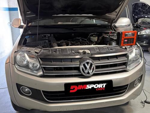 Volkswagen Amarok en el taller de Dimsport Chips